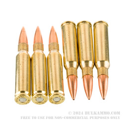 200 Rounds of .308 Win Ammo by Fiocchi Extrema - 168gr HPBT