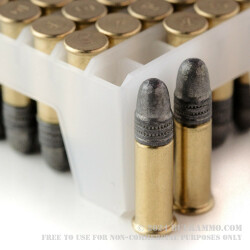 50 Rounds of .22 LR Ammo by Federal Gold Metal Target - 40gr Solid Lead