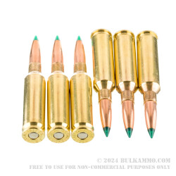 20 Rounds of 6.5 Creedmoor Ammo by Sig Sauer Elite Hunter - 130gr Polymer Tipped