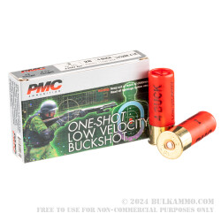 250 Rounds of LV LE 12ga Ammo by PMC -  #4 Buck