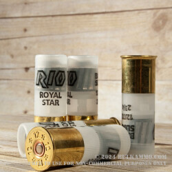 5 Rounds of 12ga Ammo by Rio - 1 ounce Rifled Slug