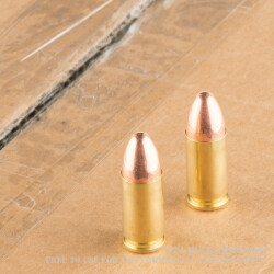 1000 Rounds Loose Pack of 9mm Ammo by Blazer Brass - 115gr FMJ