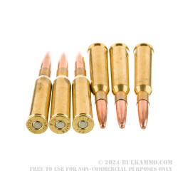 20 Rounds of 6.5 Japanese Ammo by Bannerman - 139gr FMJBT