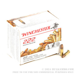 222 Rounds of .22 LR Ammo by Winchester - 36gr CPHP