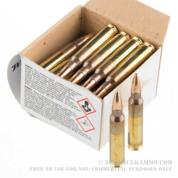180 Rounds of 5.56x45 Ammo by Winchester - 62gr Open Tip