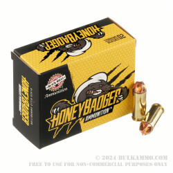 20 Rounds of 10mm Ammo by Black Hills - 115gr HoneyBadger