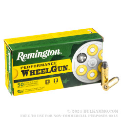 500 Rounds of .45 Long-Colt Ammo by Remington Performance WheelGun - 225gr LSWC