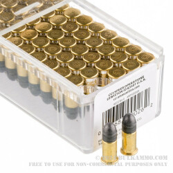 100 Rounds of .22 Short Ammo by CCI - 29gr LRN Subsonic