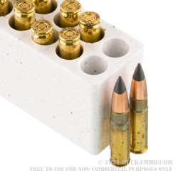 20 Rounds of .300 AAC Blackout Ammo by Winchester Deer Season XP - 150gr Polymer Tipped