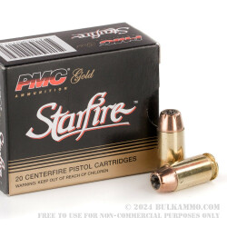 20 Rounds of .45 ACP Ammo by PMC Starfire - 230gr JHP