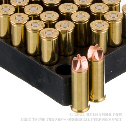 50 Rounds of .44 Mag Ammo by Black Hills Ammunition - 160gr HoneyBadger