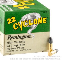 5000 Rounds of .22 LR Ammo by Remington - 36gr LHP