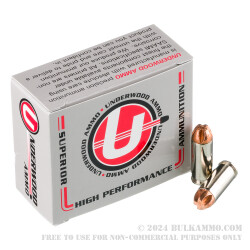 200 Rounds of 10mm Ammo by Underwood - 140gr Xtreme Penetrator