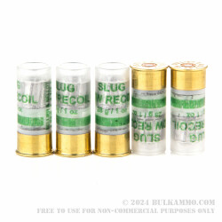 250 Rounds of 12ga 2-1/2" Ammo by Sellier & Bellot - 1 ounce Rifled Slug