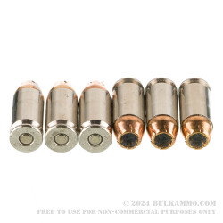 20 Rounds of .40 S&W Ammo by Remington Golden Saber Bonded - 165gr BJHP