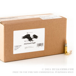1000 Rounds of .308 Win Ammo by Federal American Eagle (LCAAP)- 149gr FMJ XM80