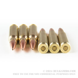 20 Rounds of .308 Win Ammo by Silver State Armory - 168gr Hollow Point Boat Tail