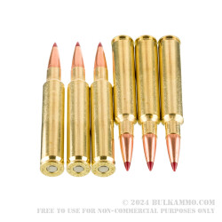 20 Rounds of .280 Ackley Improved Ammo by Hornady Precision Hunter - 162gr ELD-X