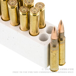 20 Rounds of 30-06 Ammo by Winchester M1 Garand - 150gr FMJ M2 Ball