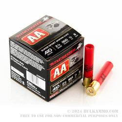 250 Rounds of .410 Ammo by Winchester AA - 1/2 ounce #8 shot