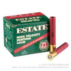 25 Rounds of .410 3" Ammo by Estate HV Hunting - 11/16 oz #6 Shot