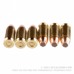 50 Rounds of 9mm Ammo by Magtech - 95gr JSP