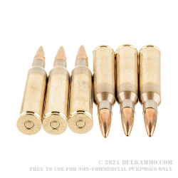 20 Rounds of .338 Lapua Ammo by Remington Express - 250gr HPBT Scenar Match