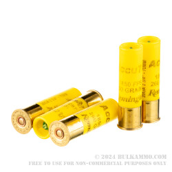 5 Rounds of 20ga Ammo by Remington - 260gr AccuTip Sabot Slug