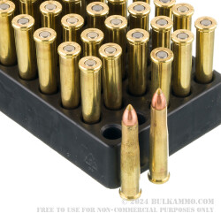 50 Rounds of .22 Hornet Ammo by Remington Premier AccuTip-V - 35gr AccuTip-V