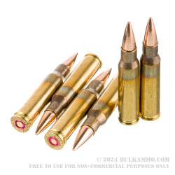120 Rounds of 7.62x51 Ammo by Ammo Inc. - 150gr FMJ