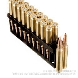 20 Rounds of .223 Ammo by Hornady - 68gr HPBT