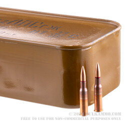 440 Rounds of 7.62x54r Ammo by Russian Surplus - 148gr FMJ