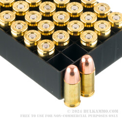 50 Rounds of 9mm Ammo by Fiocchi - 158gr FMJ