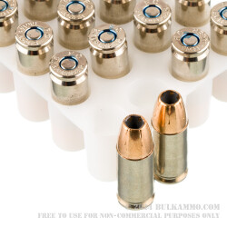 20 Rounds of 9mm Ammo by Federal - HST - 124gr JHP