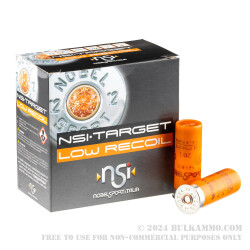 250 Rounds of 12ga Ammo by NobelSport - 1 ounce #8 shot