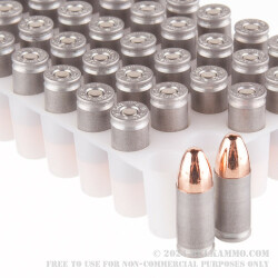 500 Rounds of 9mm Ammo by Independence (Aluminum) - 115gr FMJ