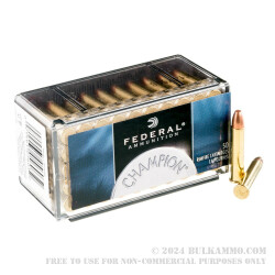 50 Rounds of .22 WMR Ammo by Federal - 40gr FMJ