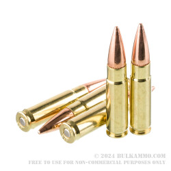 200 Rounds of .300 AAC Blackout Ammo by Ammo Inc. - 150gr FMJ
