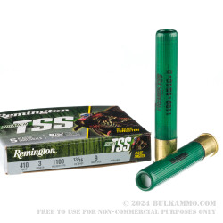 5 Rounds of .410 Ammo by Remington Premier TSS - 13/16 ounce #9 shot
