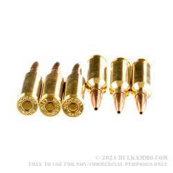 40 Rounds of 6.5 mm Creedmoor Ammo by Winchester - 125gr Open Tip - Range