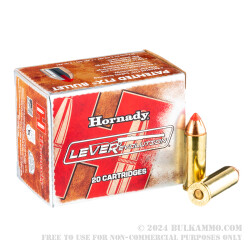 20 Rounds of .45 Long-Colt Ammo by Hornady - 225gr FTX