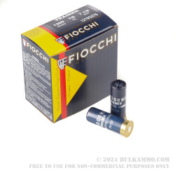 25 Rounds of 12ga Ammo by Fiocchi - 7/8 ounce #7 1/2 shot