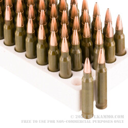 50 Rounds of .223 Ammo by Hornady Steel Match - 75gr HPBT