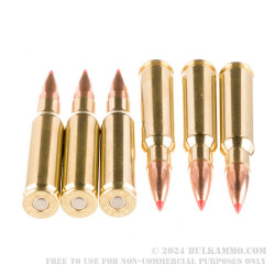 200 Rounds of .308 Win Ammo by Hornady BLACK - 168gr A-MAX