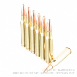 20 Rounds of .308 Win Ammo by Federal Fusion - 150gr Bonded SP