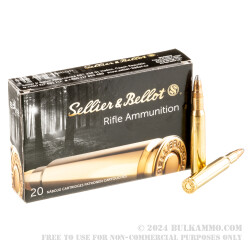 400 Rounds of 30-06 Springfield Ammo by Sellier & Bellot - 150gr SPCE