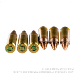 50 Rounds of 5.56x45 Ammo by Magtech/CBC - 55gr FMJBT
