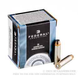 500 Rounds of .357 Mag Ammo by Federal - 158gr JHP