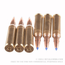 20 Rounds of .338 Lapua Ammo by Corbon - 265gr T-DPX