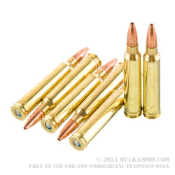 20 Rounds of .300 Win Mag Ammo by Federal Power-Shok - 180gr Copper HP